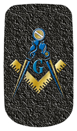 DAROYAL 370 RK BK Masonic Lodge Rock Black